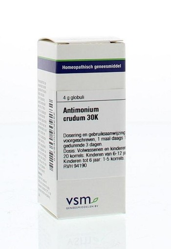 VSM Antimonium crudum 30K (4 Gram)
