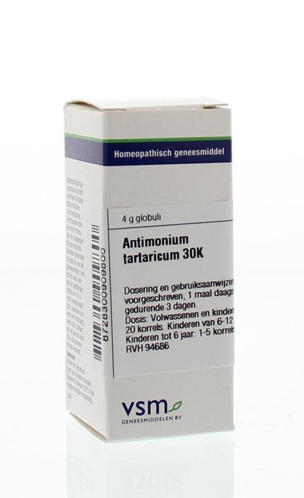 VSM Antimonium tartaricum 30K (4 Gram)