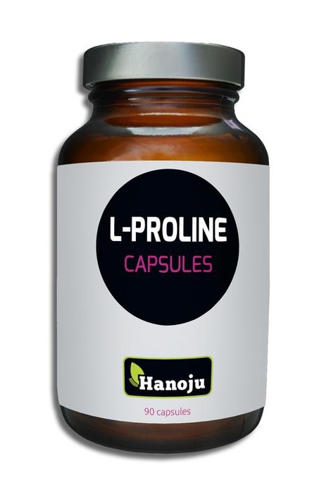 Hanoju L-Proline 400mg (90 Vegetarische capsules)