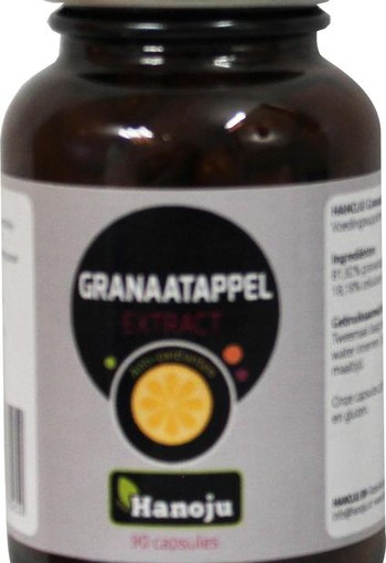 Hanoju Granaatappel extract 450mg (90 Capsules)