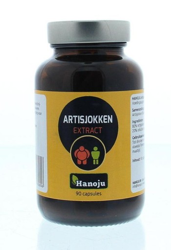 Hanoju Artisjokken extract 500mg (90 Vegetarische capsules)