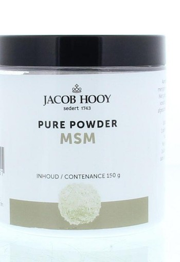 Jacob Hooy Pure Powder MSM (150 Gram)