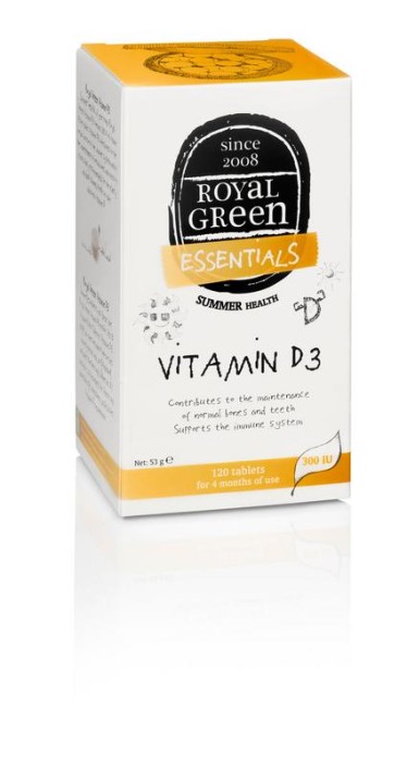 Royal Green Vitamine D3 (120 Tabletten)