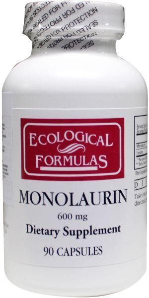 Ecological Form Monolaurine 600mg (90 Capsules)