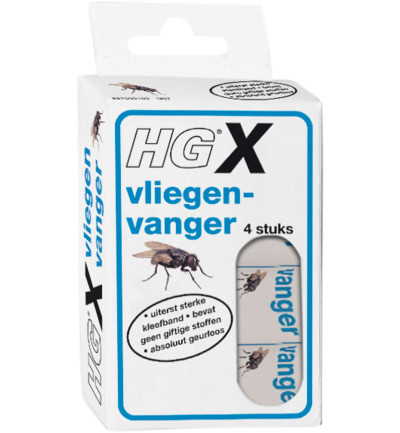 Hg X Vliegenvanger 4st