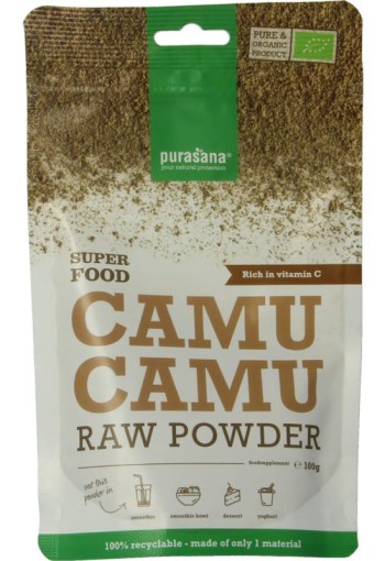 Purasana Camu Camu poeder vegan bio (100 Gram)