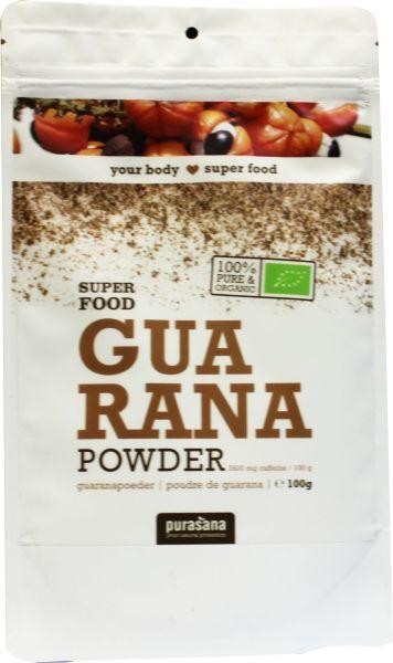 Purasana Guarana poeder vegan bio (100 Gram)