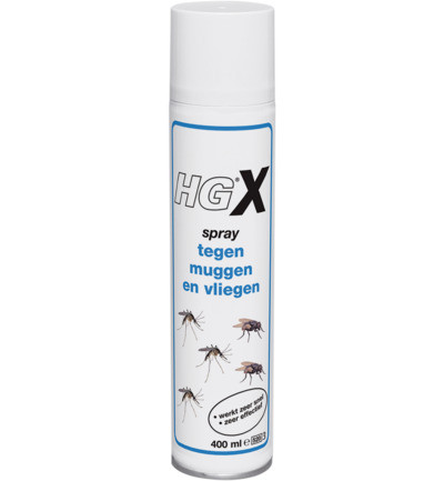 Hg X Muggen/vliegen Spray 400 ml