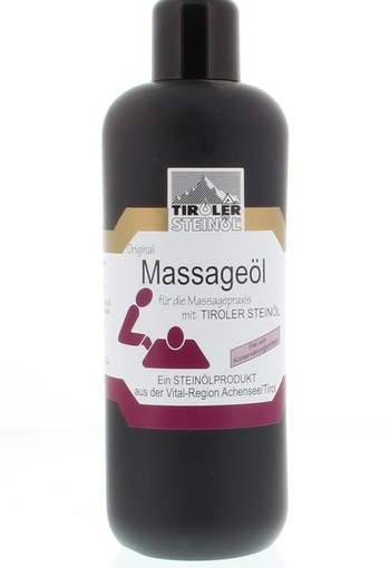 Tiroler Steinoel Massageolie professioneel (500 Milliliter)