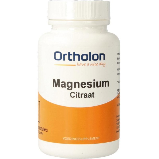 Ortholon Magnesium citraat (60 Vegetarische capsules)