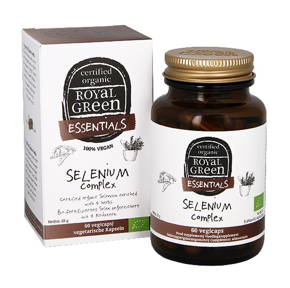 Royal Green Selenium complex bio (60 Vegetarische capsules)