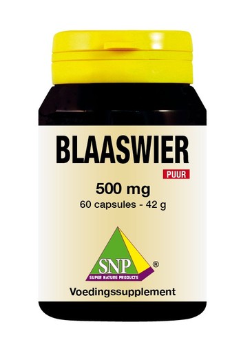 SNP Blaaswier 500 mg puur en 250 mcg jodium (60 Vegetarische capsules)