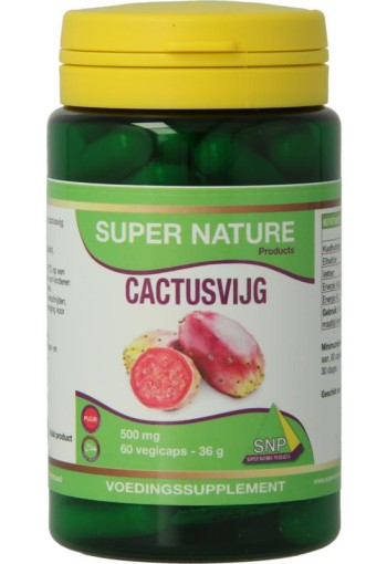 SNP Cactusvijg 500 mg puur (60 Capsules)