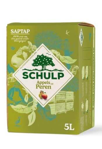 Schulp Saptap appel & perensap (5 Liter)
