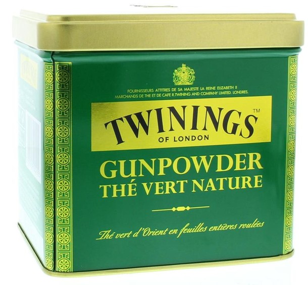 Twinings Gunpowder blik (200 Gram)