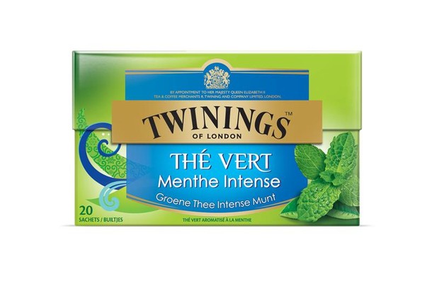 Twinings Green intense mint (20 Zakjes)