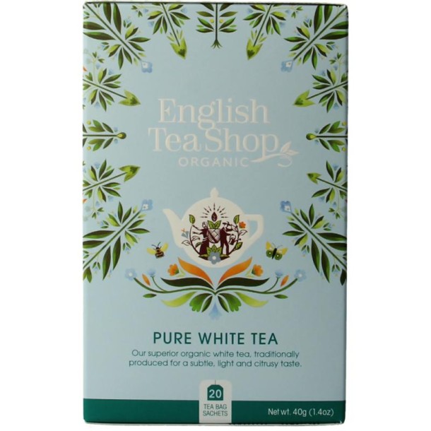 English Tea Shop White tea bio (20 Zakjes)