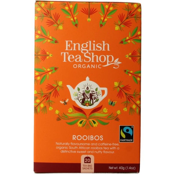 English Tea Shop Rooibos bio (20 Zakjes)