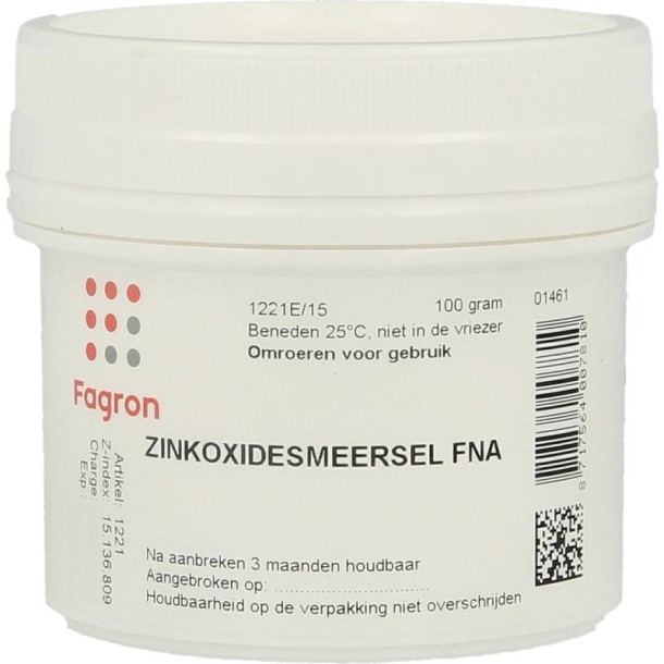 Fagron Zinkoxidesmeersel FNA (100 Gram)