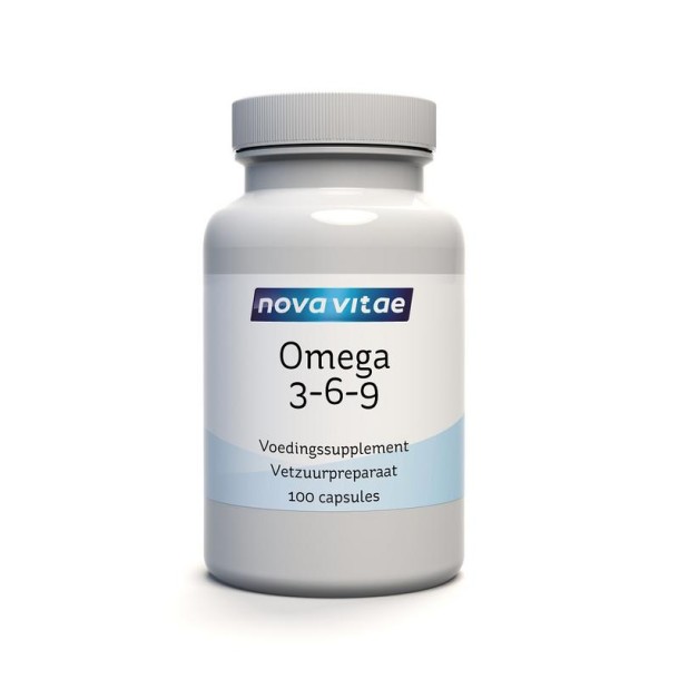 Nova Vitae Omega 3 6 9 1000mg (100 Capsules)