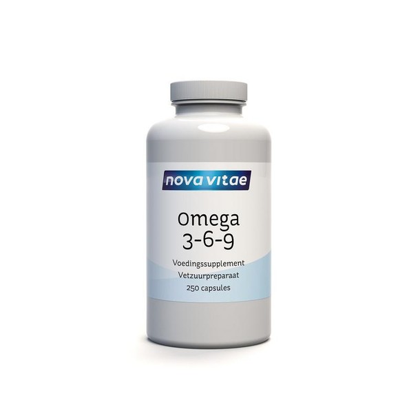 Nova Vitae Omega 3 6 9 1000 mg (250 Capsules)