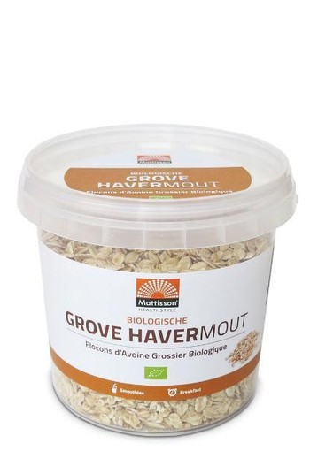 Mattisson Havermout grof bio (400 Gram)