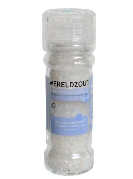 Esspo Wereldzout Himalayazout wit molen hervulbaar (105 Gram)