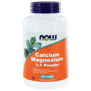 NOW Calcium & magnesium 1:1 (227 Gram)