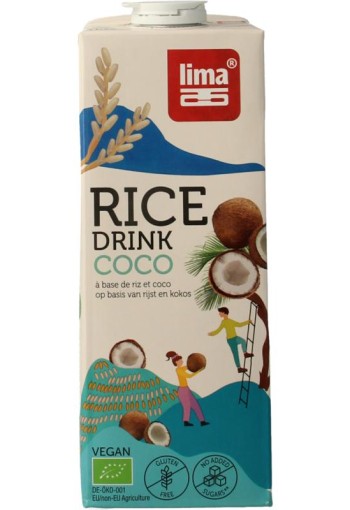 Lima Rice drink coco bio (1 Liter)