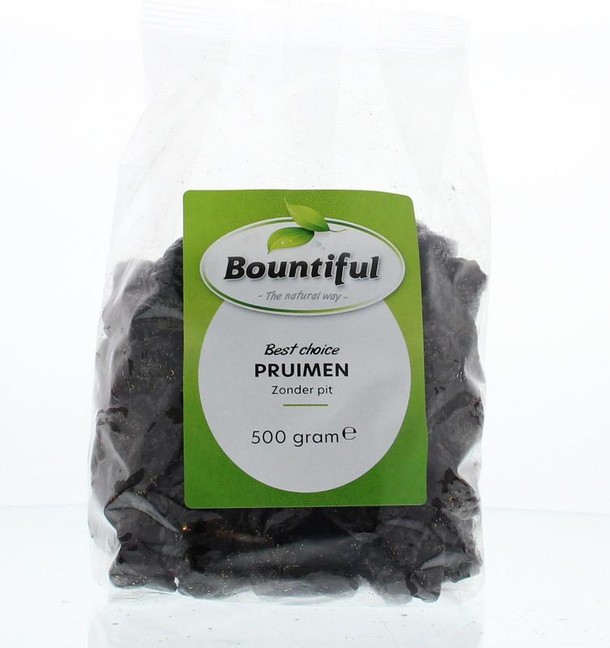 Bountiful Pruimen zonder pit (500 Gram)