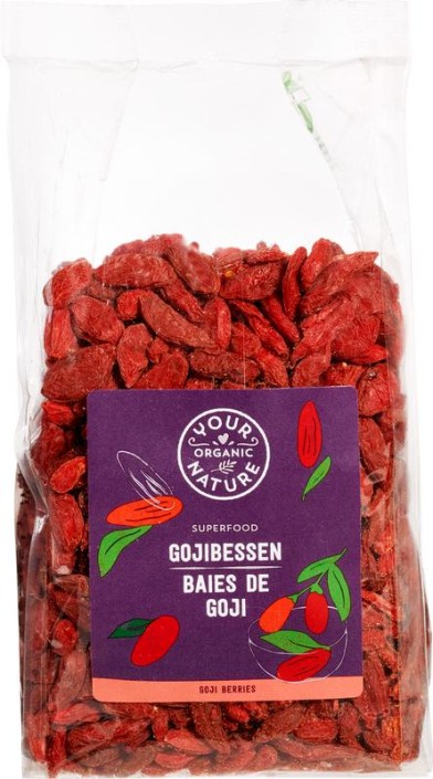 Your Organic Nat Goji bessen gedroogd bio (250 Gram)