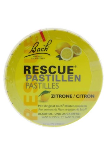 Bach Rescue Rescue pastilles citroen (50 Gram)