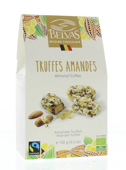 Belvas Truffels amandel bio (100 Gram)