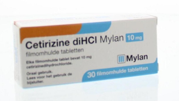 Mylan Cetirizine diHCl 10mg (30 Tabletten)
