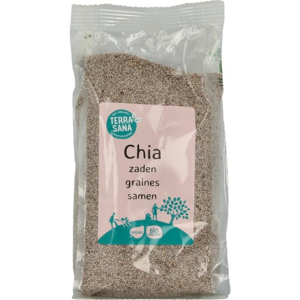 Terrasana RAW Chia zaad wit bio (300 Gram)