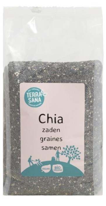 Terrasana RAW Chia zaad zwart bio (300 Gram)