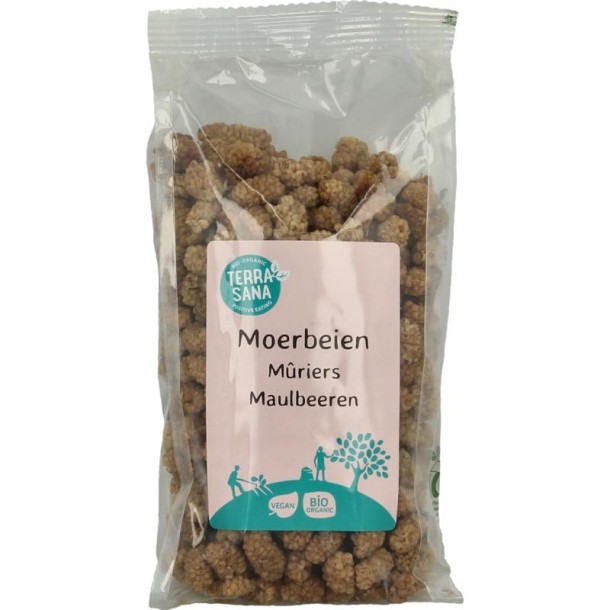 Terrasana RAW Moerbei bessen wit bio (175 Gram)