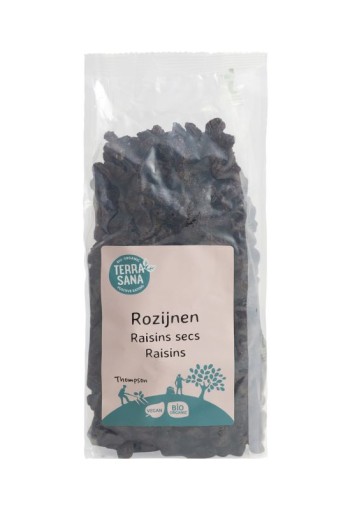Terrasana RAW Rozijnen blue thompson bio (500 Gram)