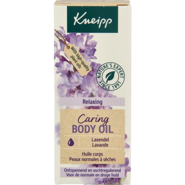 Kneipp Relaxing caring body oil lavendel mini (20 Milliliter)