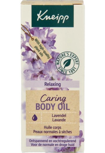 Kneipp Relaxing caring body oil lavendel mini (20 Milliliter)