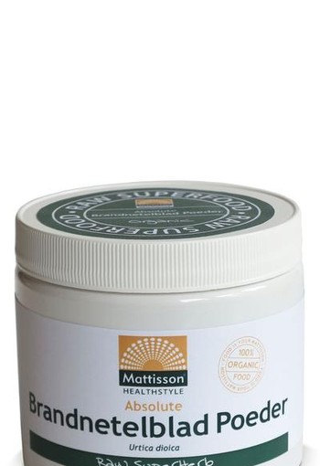 Mattisson Absolute brandnetelblad poeder raw bio (200 Gram)