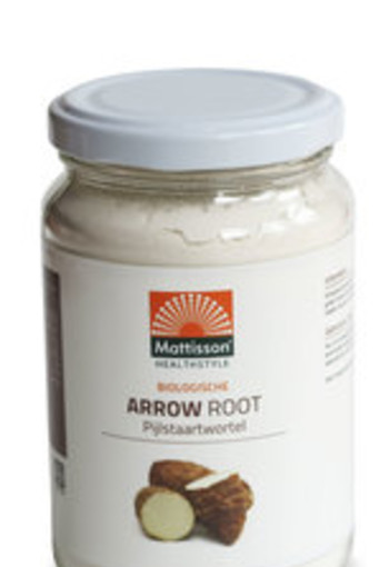 Mattisson Arrow root pijlstaartwortel poeder bio (190 Gram)