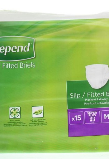Depend Slip super plus maat M (15 Stuks)
