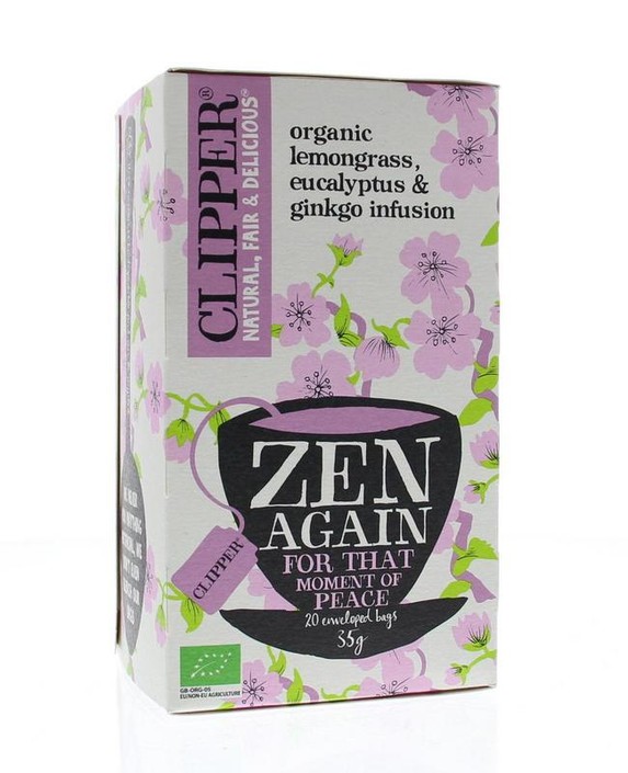 Clipper Zen again bio (20 Zakjes)