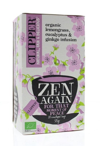 Clipper Zen again bio (20 Zakjes)