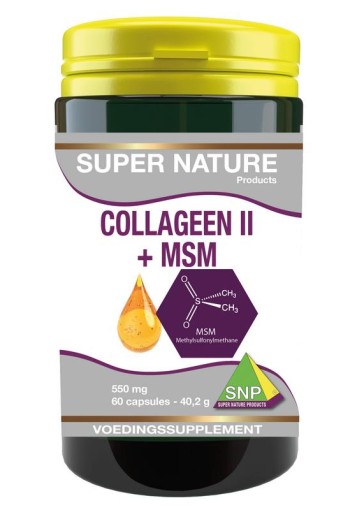 SNP Collageen II + MSM (60 Capsules)