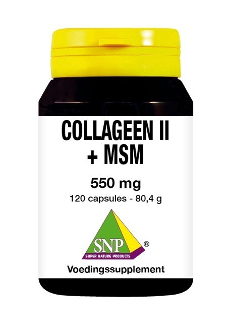 SNP Collageen II + MSM (120 Capsules)