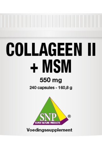 SNP Collageen II + MSM (240 Capsules)