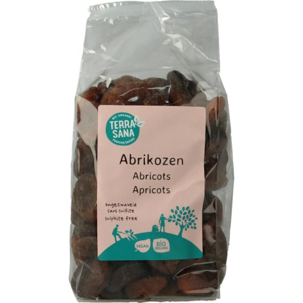 Terrasana RAW abrikozen ongezwaveld bio (1 Kilogram)