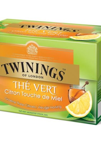 Twinings Green tea lemon honey (20 Zakjes)